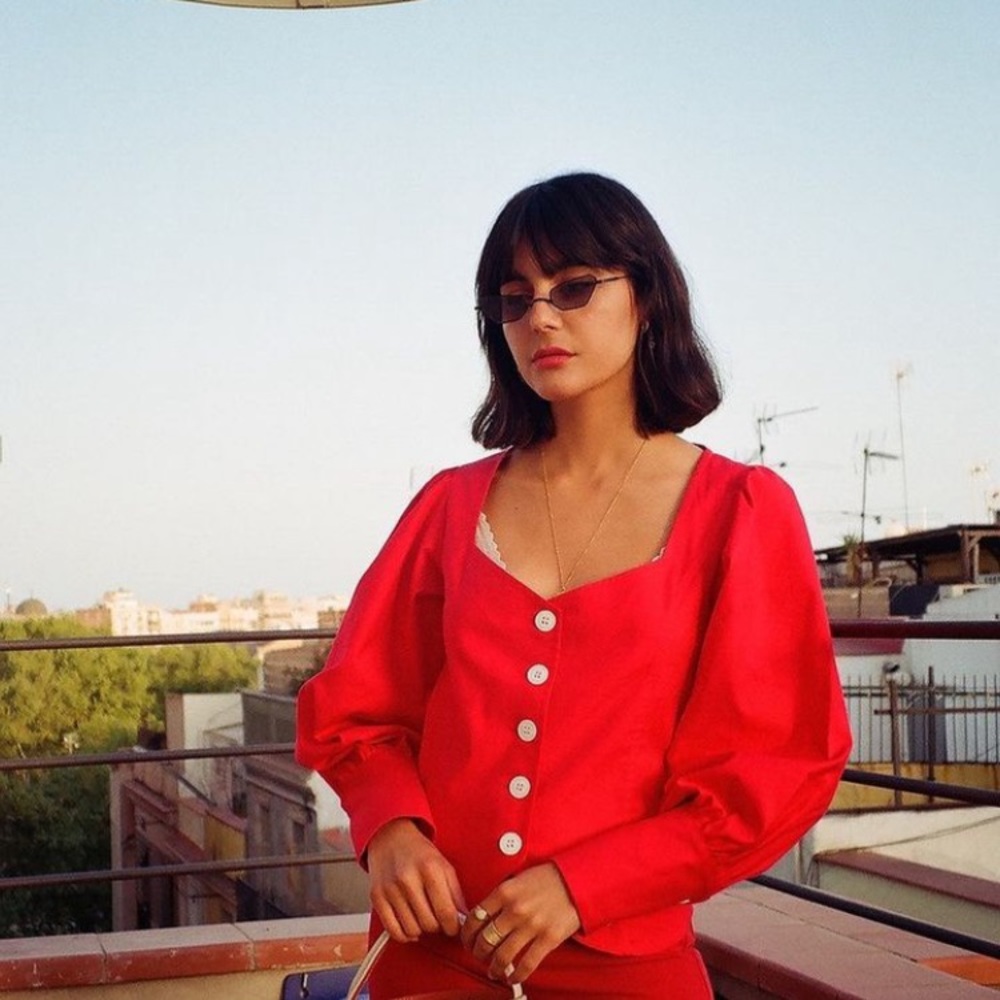 Red Musier shirt
